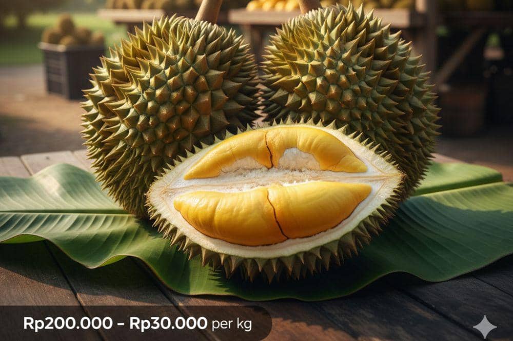 10 Jenis Buah Durian dan Ciri Khasnya dari Berbagai Daerah