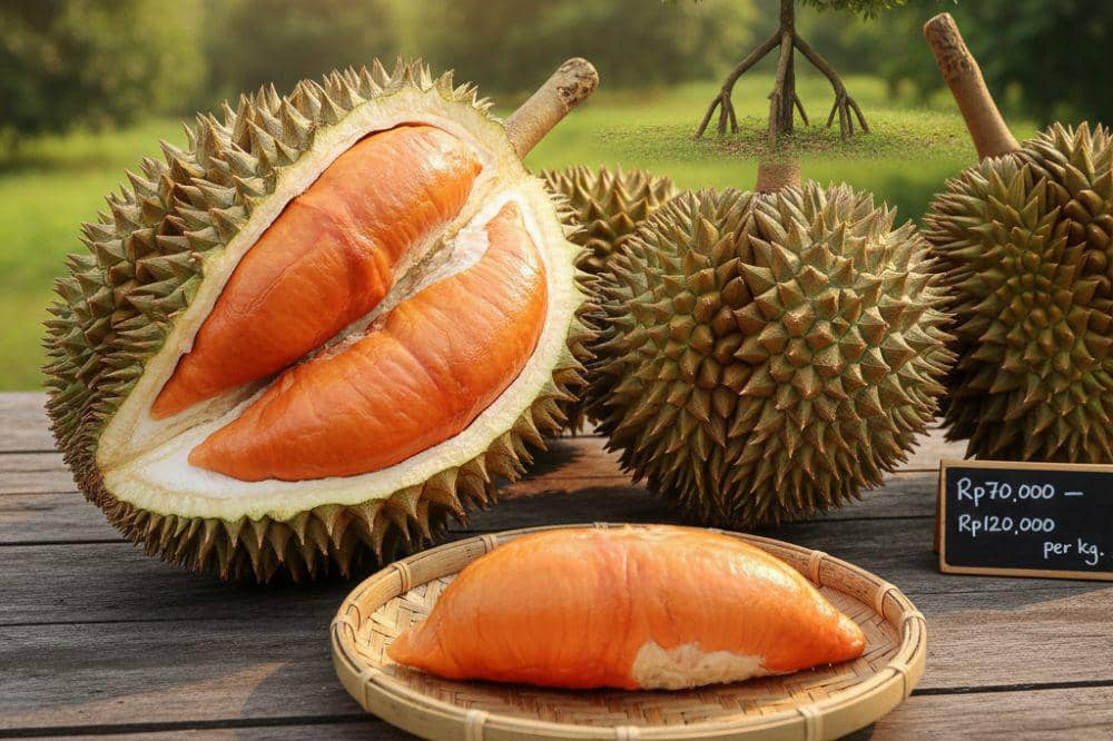 10 Jenis Buah Durian dan Ciri Khasnya dari Berbagai Daerah