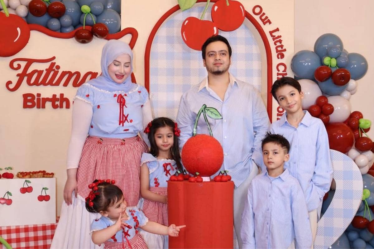 momen perayaan ulang tahun putri Tasyi