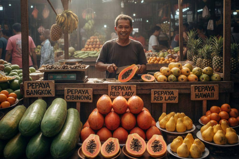 6 Jenis Pepaya, Ini Bentuk dan Ciri-Cirinya