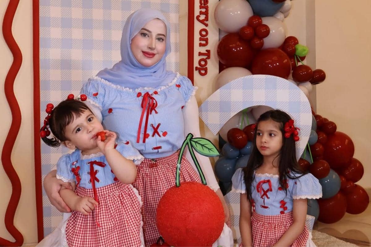 perayaan ulang tahun anak Tasyi