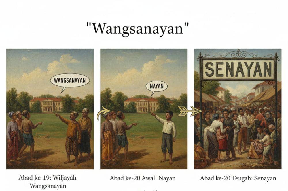 Asal-Usul Nama Senayan dalam Perjalanan Waktu Jakarta