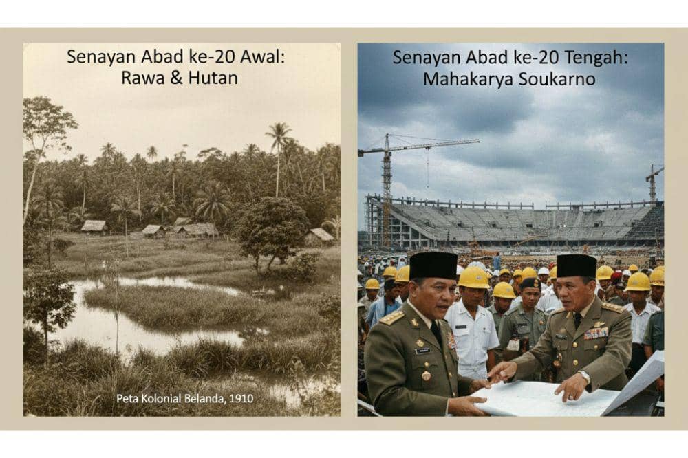 Asal-Usul Nama Senayan dalam Perjalanan Waktu Jakarta