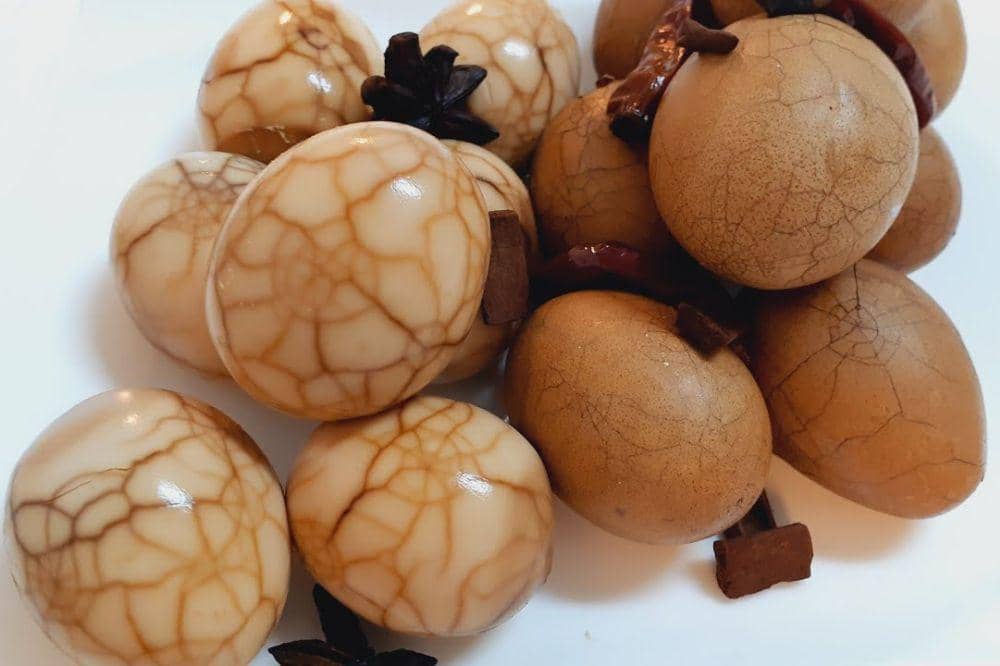 telur pindang teh imlek