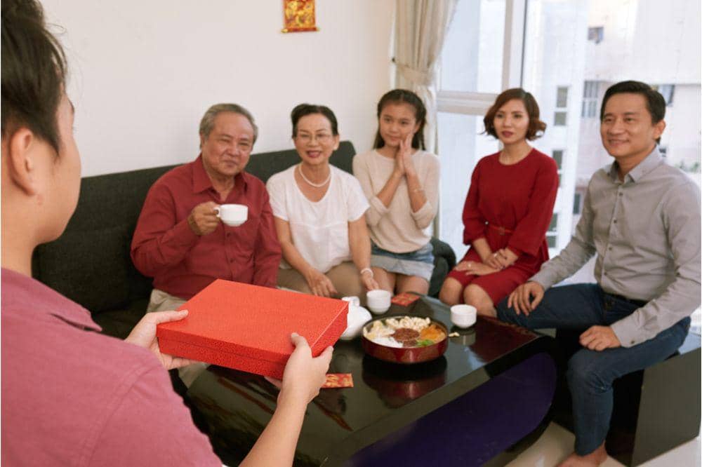 Kumpul keluarga saat Imlek