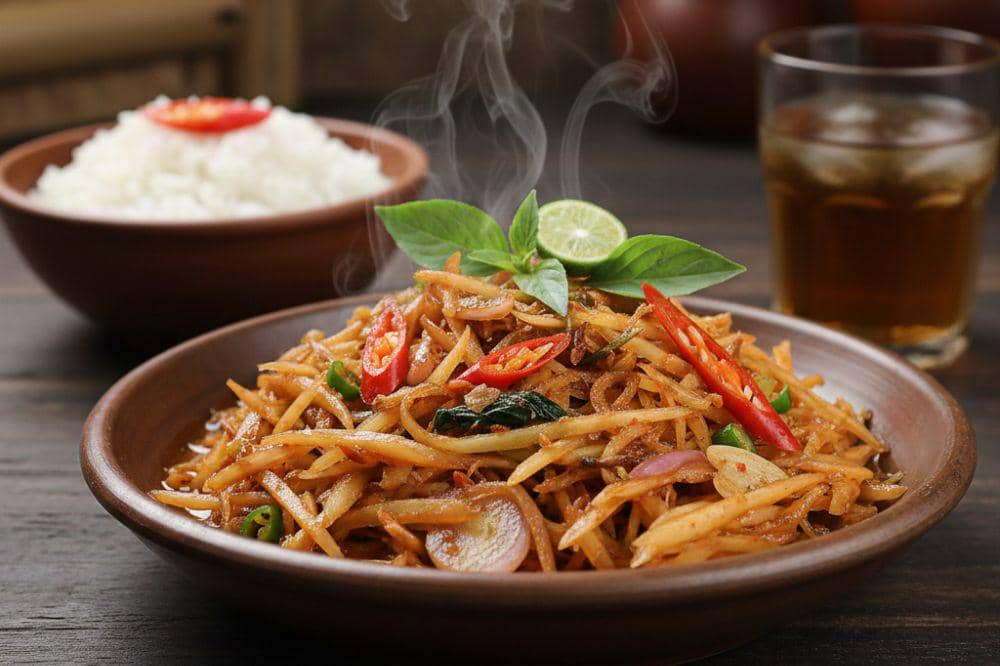 Resep Tumis Pepaya Muda, Pedas Gurih Favorit Masakan Rumahan