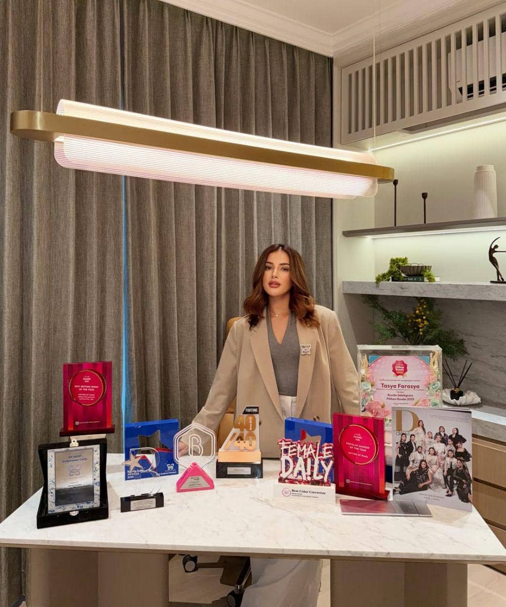 5 Foto Ruang Kerja Tasya Farasya CEO MOP Beauty 2