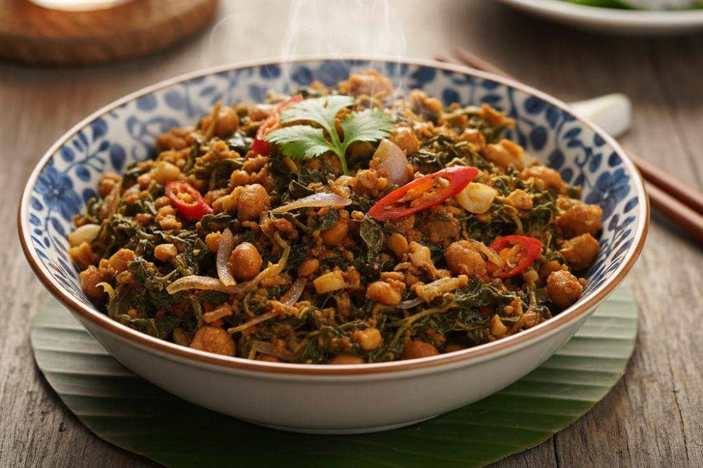 7 Kumpulan Resep Tumis Daun Singkong, Lauk Sederhana yang Bikin Nagih (3).jpg