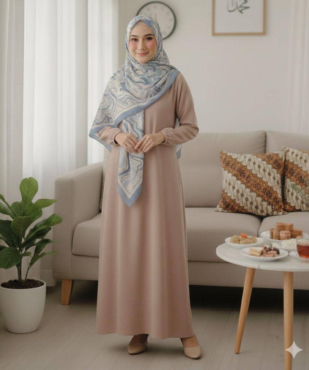 7 Rekomendasi Pashmina Motif Terbaru untuk Bukber