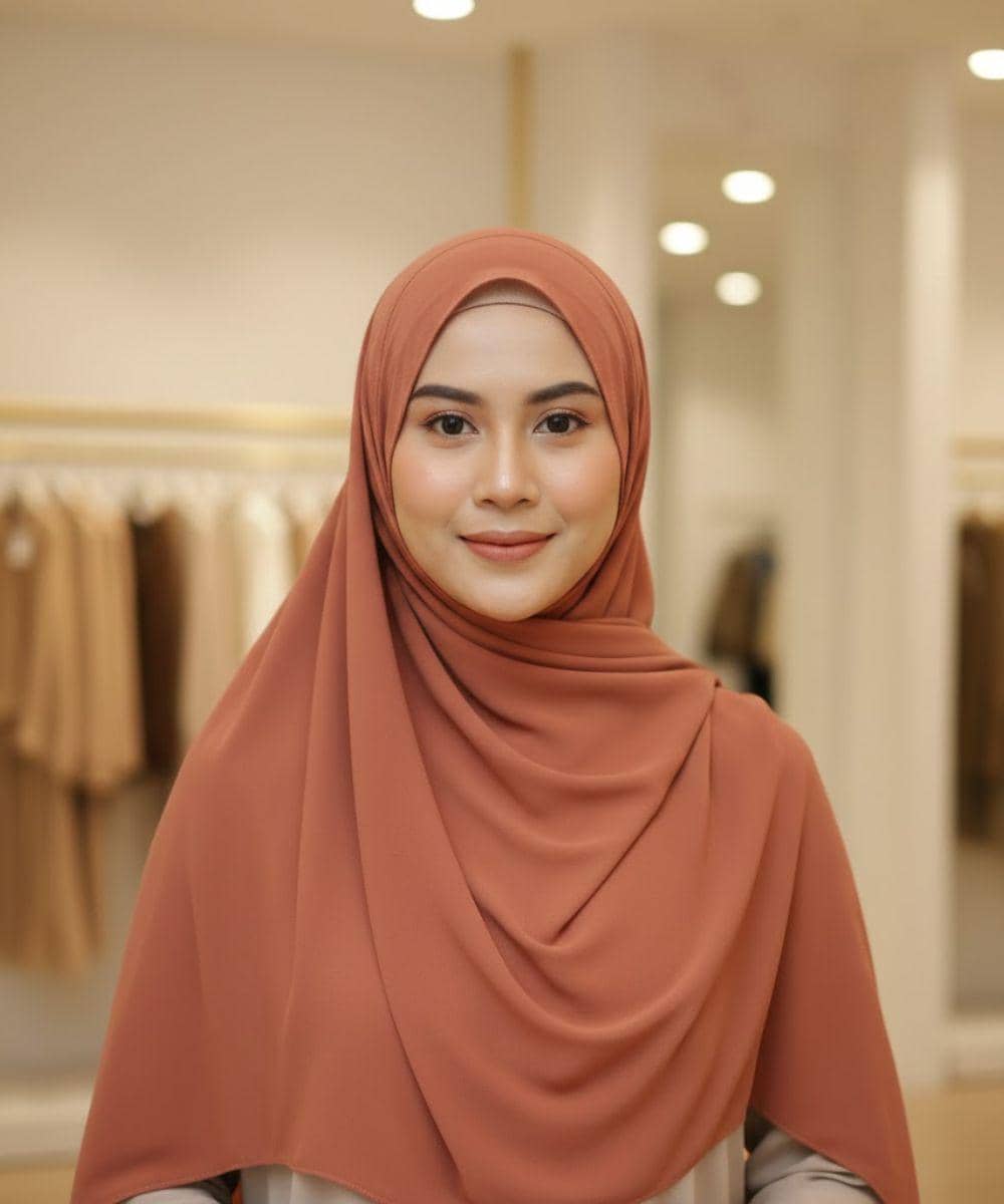 7 Tips Memilih Pashmina dan Scarf Sesuai Bentuk Wajah