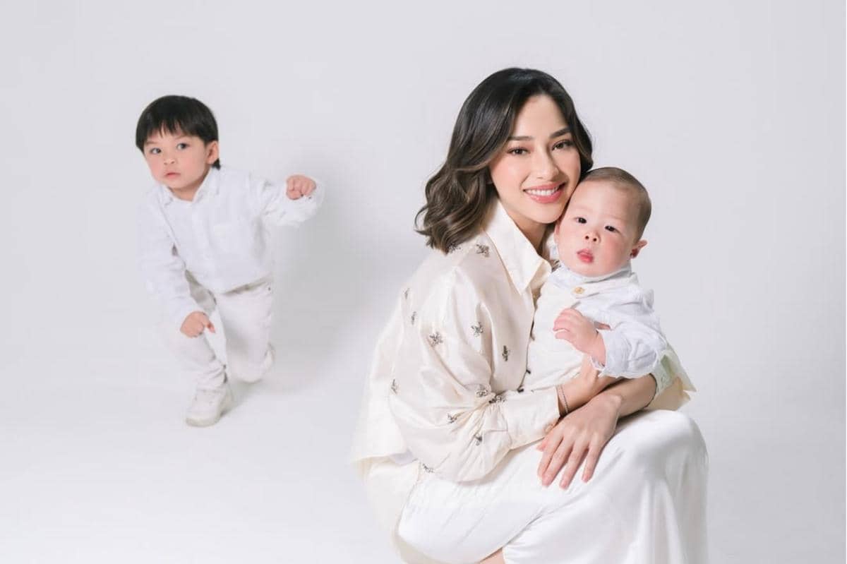 Nikita Willy bersama anak