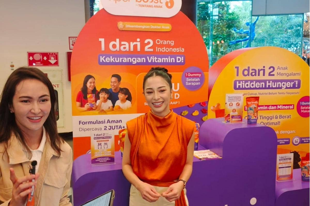 wawancara Nikita Willy di acara anak