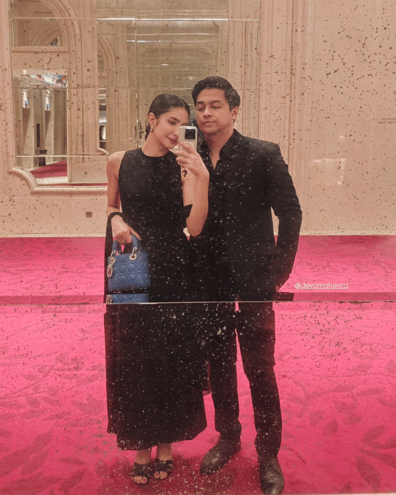 artis di nikahan rangga & angie