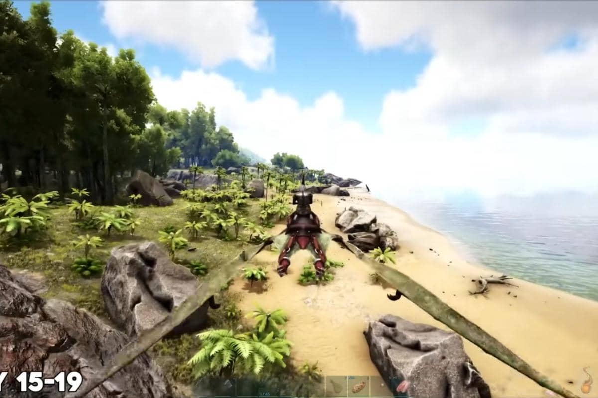 Game Survival bertema Dinosaurus