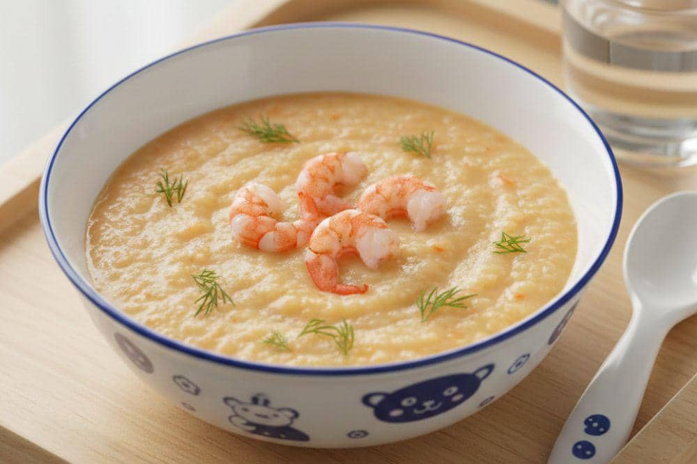 Resep Bubur Kentang Udang untuk MPASI, Rasanya Enak dan Tinggi Protein