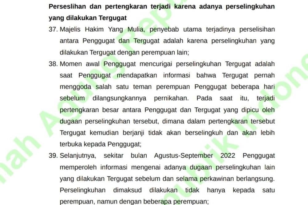 Putusan Cerai Reza Arap dan Wendy Walters 1.jpg