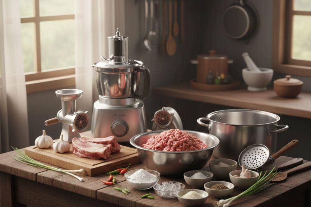 8 Cara Membuat Bakso Sapi dengan Blender, Kenyal dan Sehat!