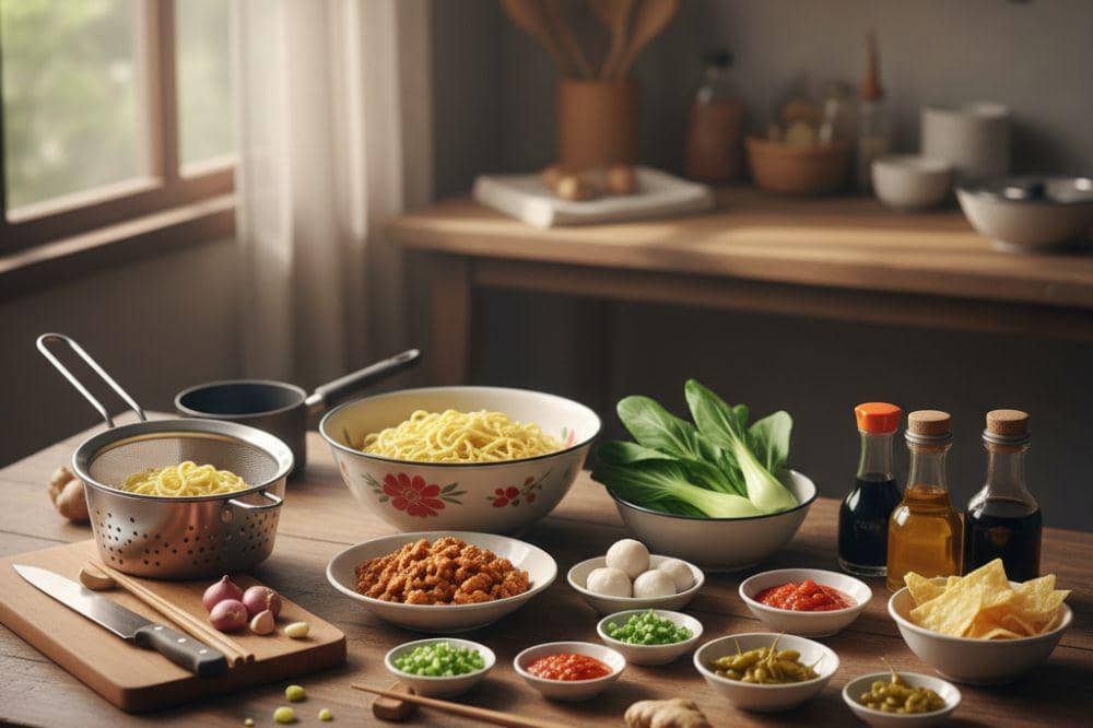 Resep Mie Ayam Wonogiri yang Manis Gurih, Bumbunya Medok!