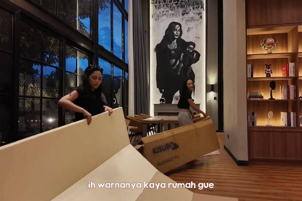 5 Dekorasi Rumah Erika Carlina di Vlog Perdana Andrew Raxy 2