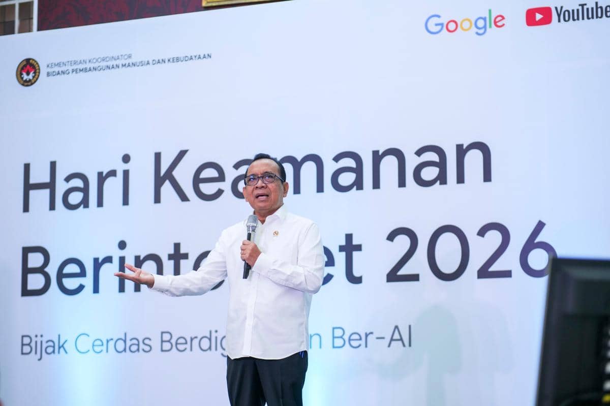 Kemenko PMK dalam acara bijak AI