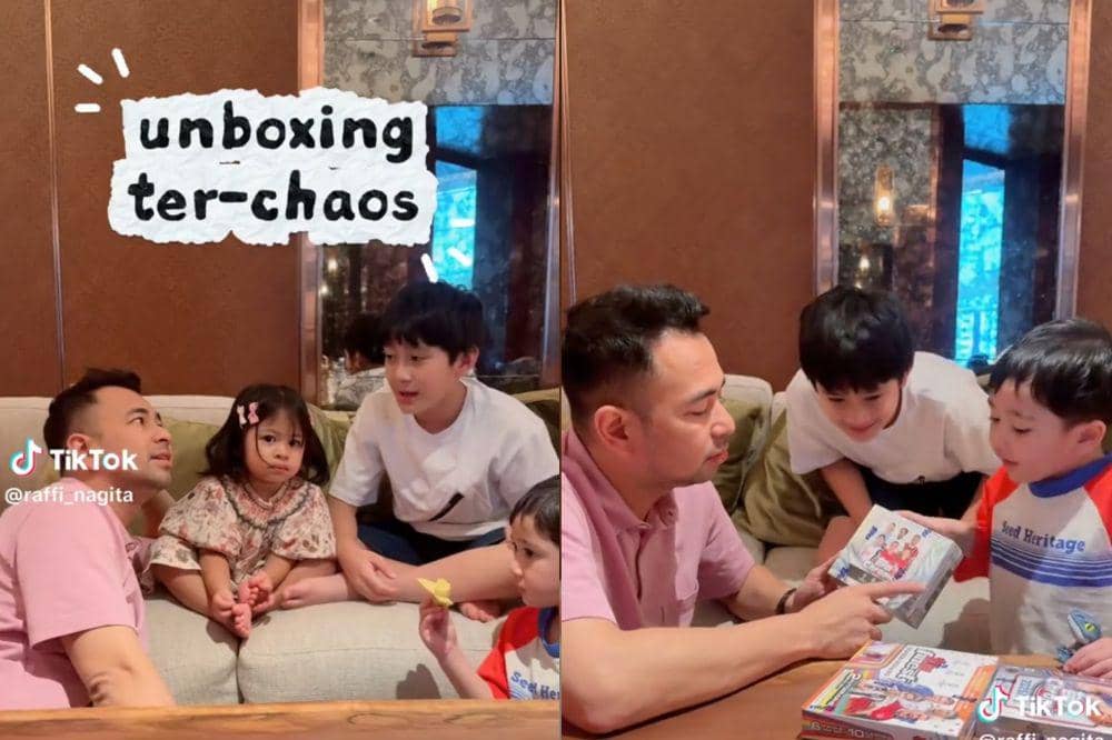 Rafathar Beli Kartu Seharga 30 Juta, Begini Reaksi Raffi dan Nagita