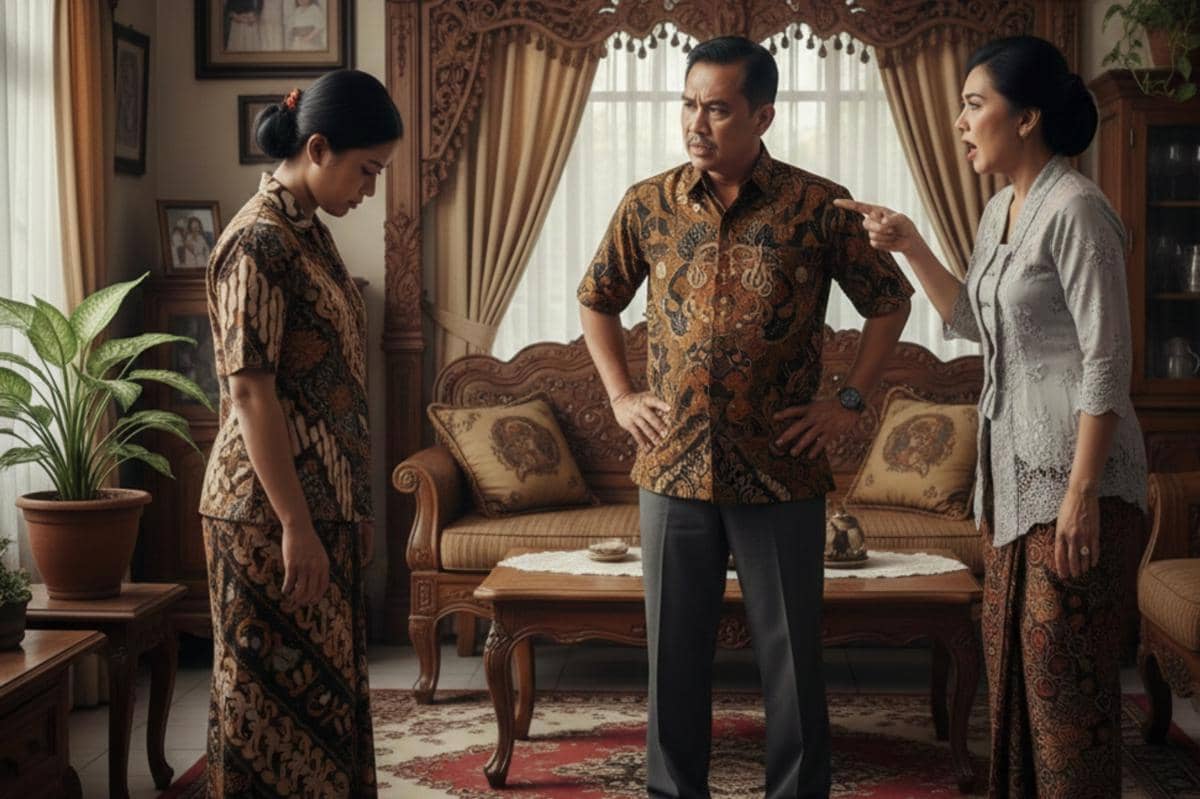 ilustrasi pelaku kekerasan anak dimarahi