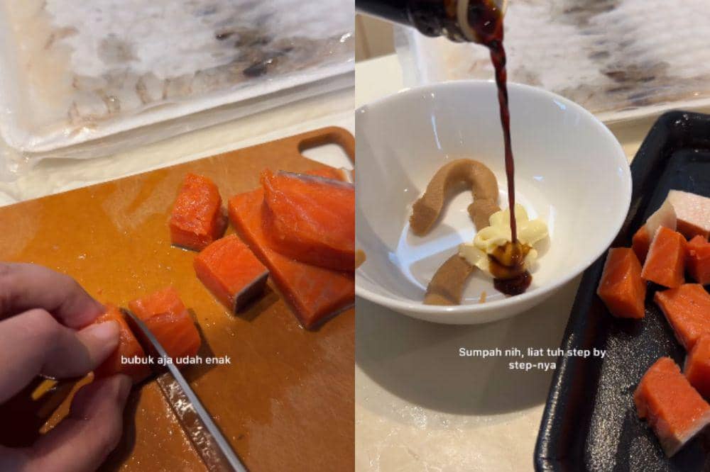 resep salmon miso