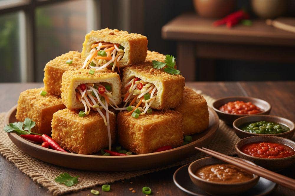 Resep Tahu Bunting Isi Sayur, Rahasia Renyah Tahan Lama