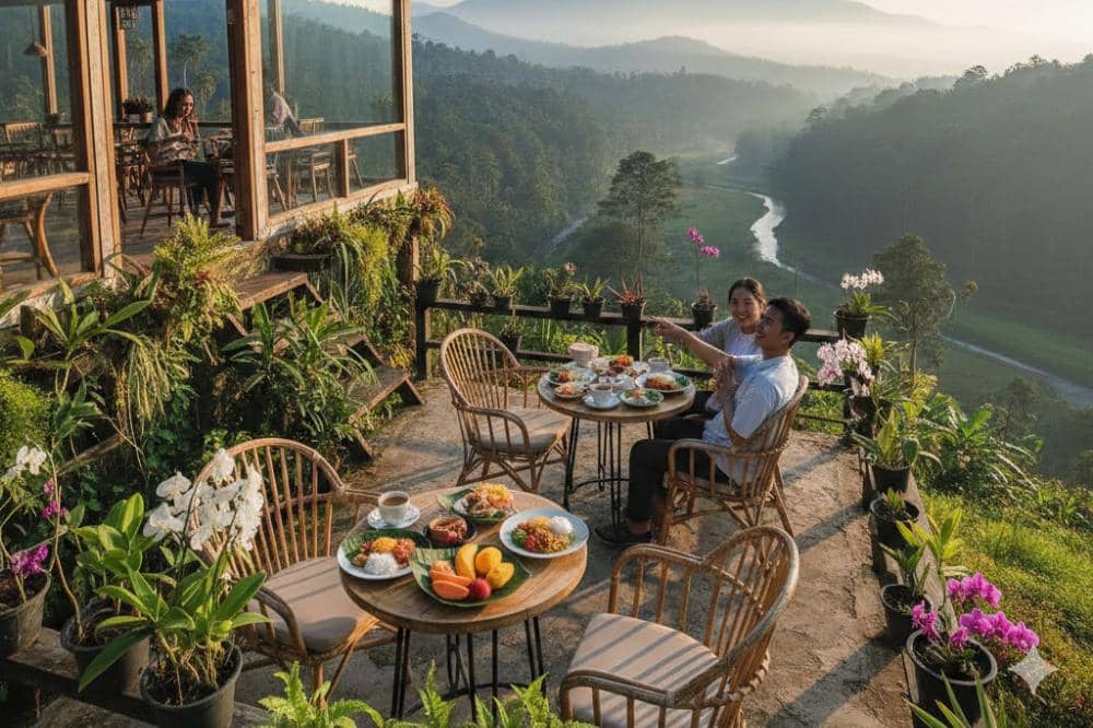 6 Tempat Sarapan di Sentul dengan View Alam yang Bikin Betah