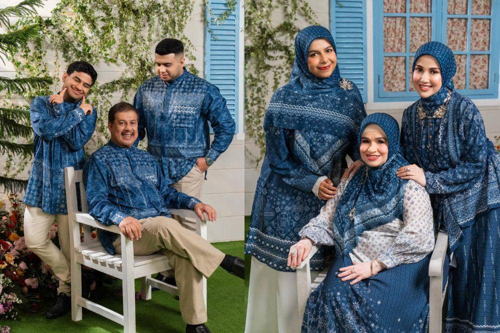 Potret keluarga Fadil Jaidi jadi model Baju Muslim brand lokal