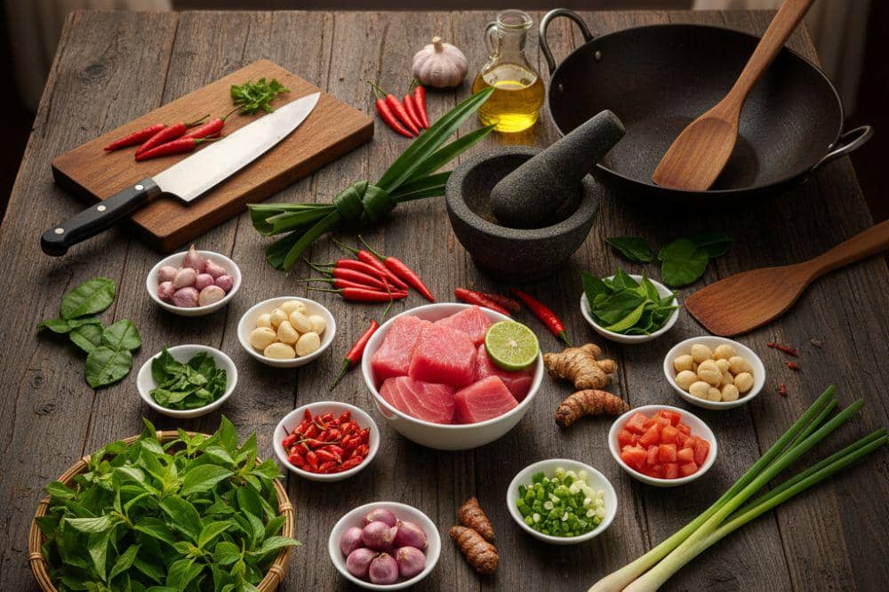 Resep Tuna Woku Khas Medan yang Pedas, Harum, dan Otentik Rasanya