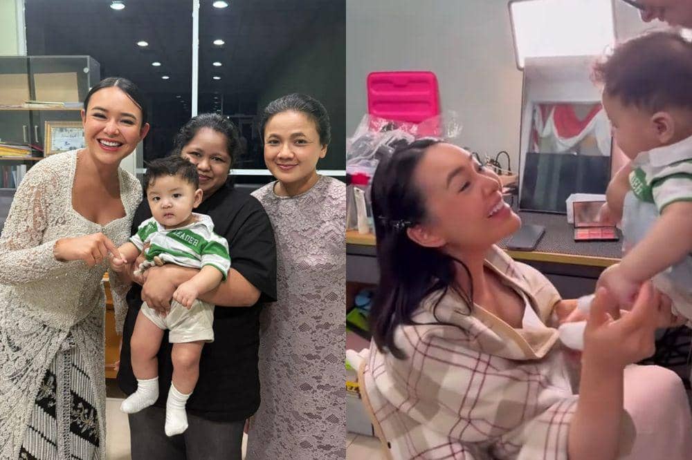 7 Foto Andrew Anak Erika Carlina Bersama Amanda Manopo