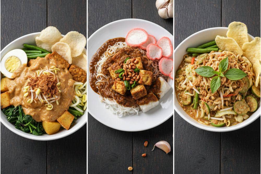 4 Perbedaan Gado-Gado, Ketoprak dan Karedok
