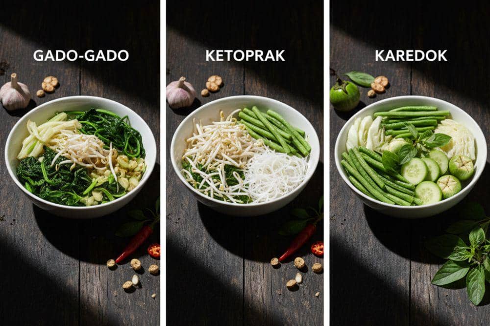 4 Perbedaan Gado-Gado, Ketoprak, dan Karedok, Jangan Sampai Tertukar
