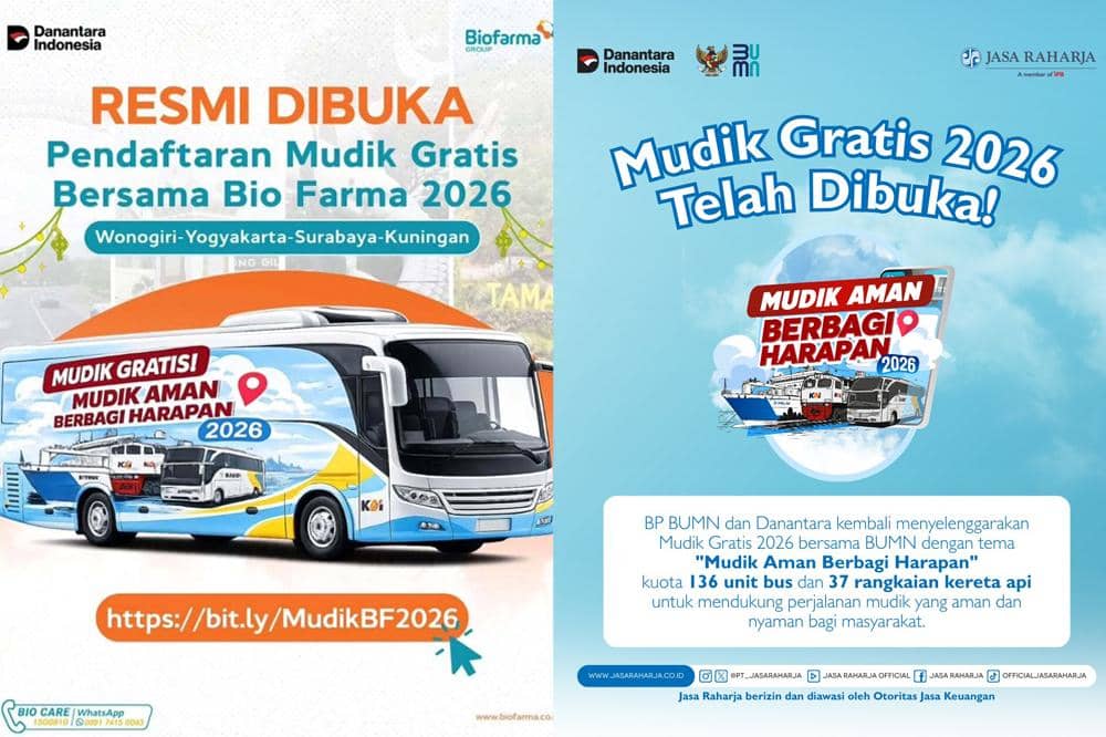 10 Program Mudik Gratis 2026, Lengkap dengan Jadwal dan Cara Daftar