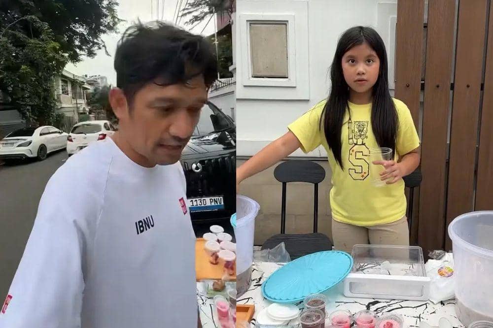 yaya anak ririn ekawati jualan takjil