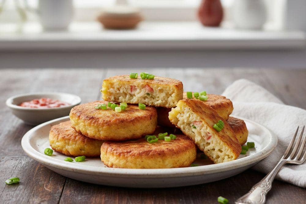 Perkedel kentang udang