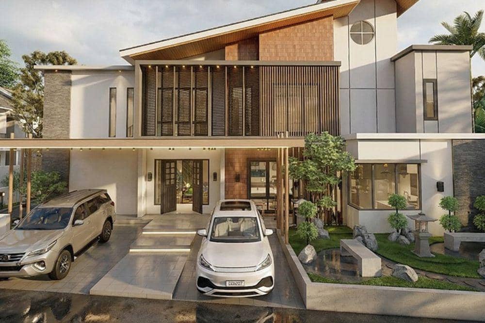 Rencana Desain Rumah Bintang Emon dan Alca Octaviani, Bertema Japandi