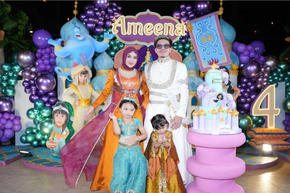 Deretan Anak Artis yang Hadir di Ulang Tahun Ameena ke-4