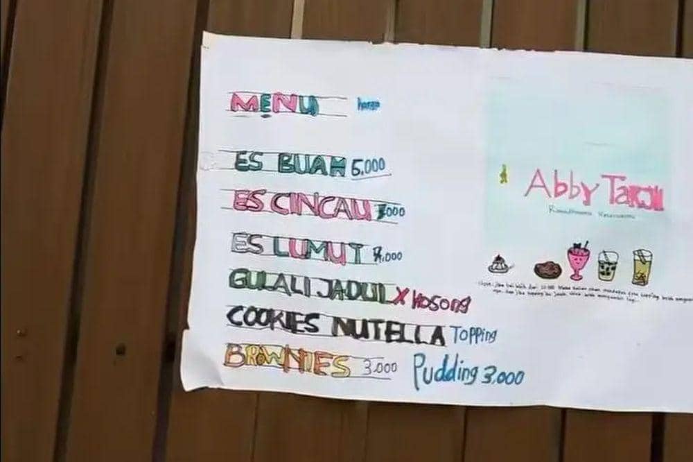 yaya anak ririn ekawati jualan takjil 