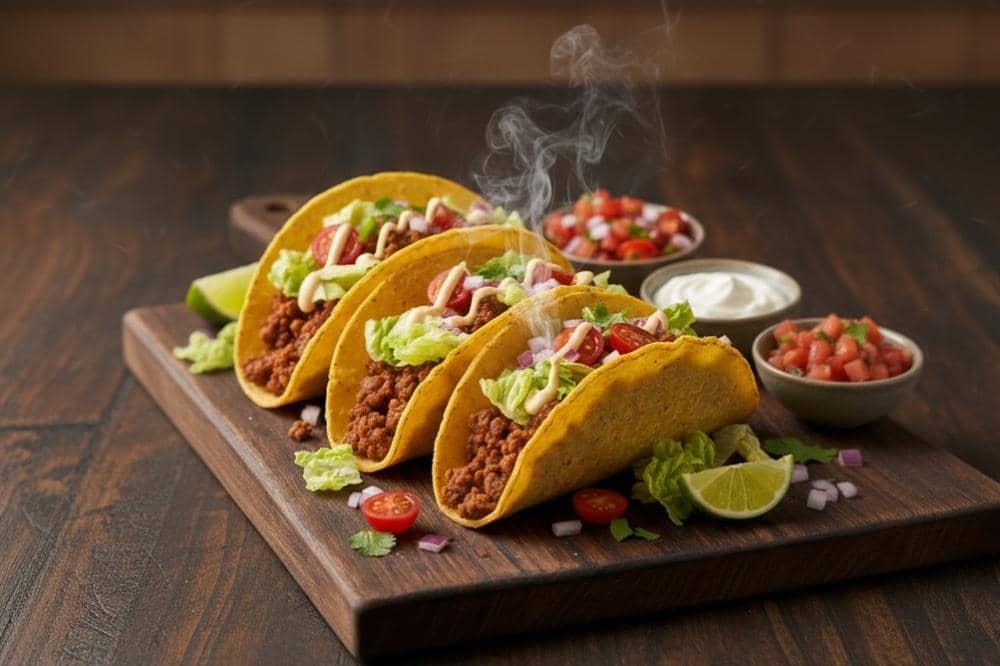 Resep Crispy Beef Taco Isi Daging