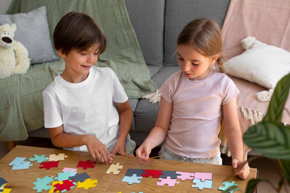 Bermain puzzle