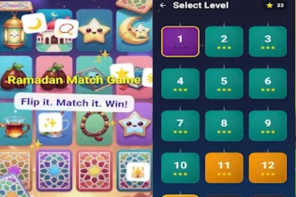 Game Ramadan Match Game