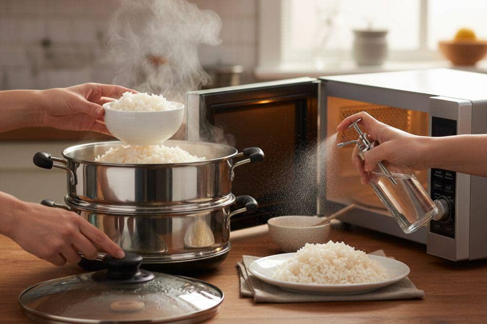 5 Cara Menyimpan Nasi Sisa agar Tidak Bau 5