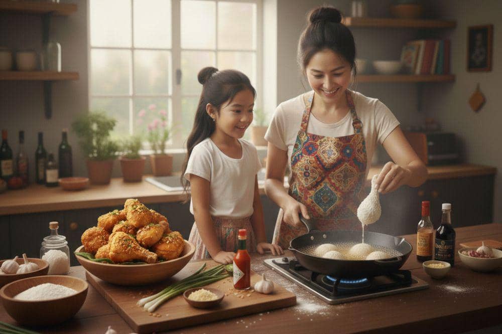 Resep Ayam Goreng Bawang Putih Simpel untuk Menu Sehari-hari