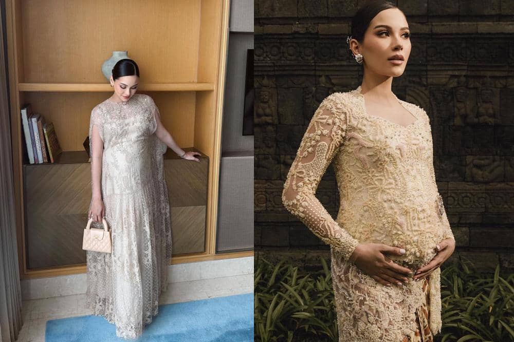 7 Inspirasi Fashion Alyssa Daguise saat Hamil, Stylish dengan Baby Bump