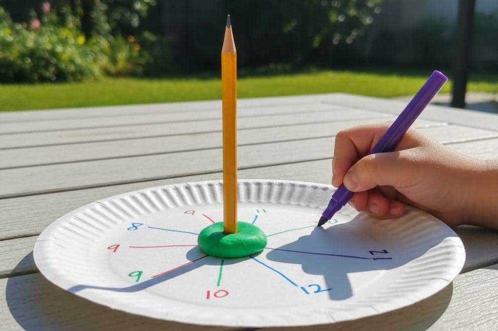 Eksperimen sundial sederhana