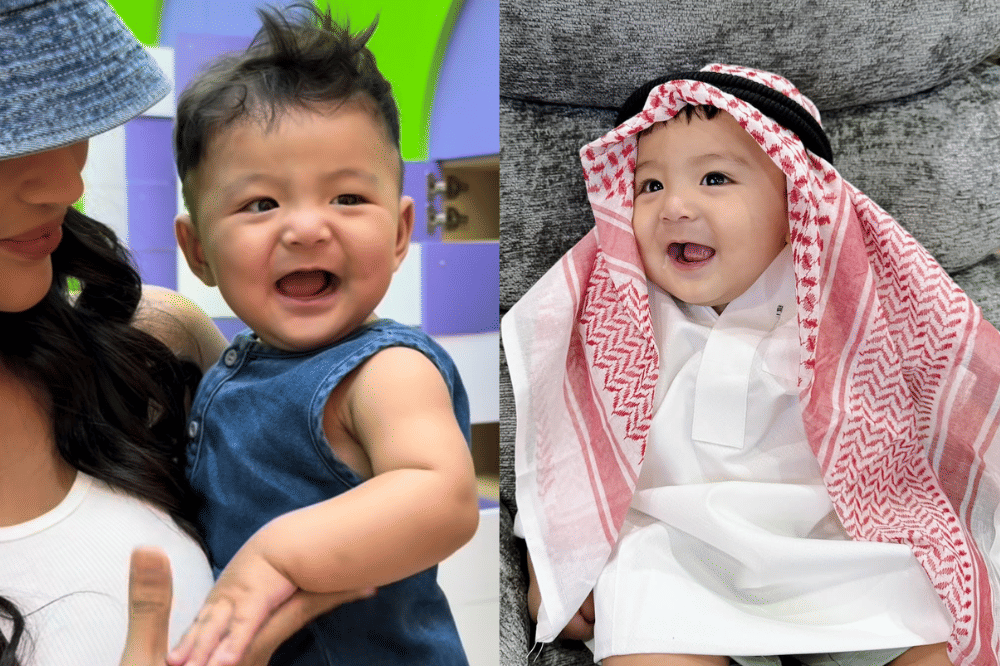 7 Foto Andrew Anak Erika Carlina saat Tertawa, Gemas Lihat Ekspresinya