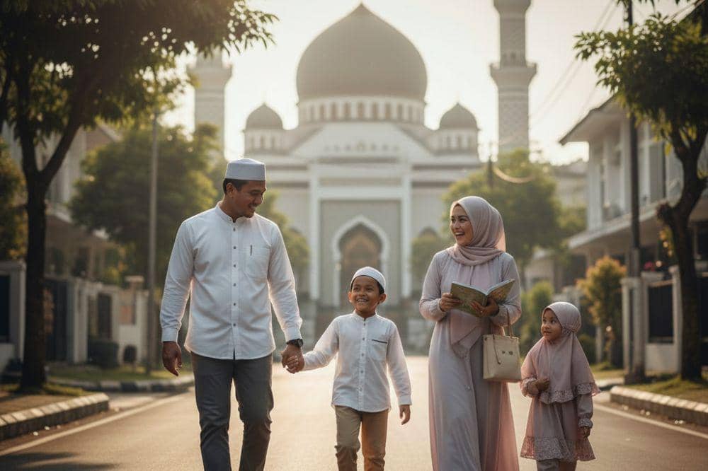 Mengajak anak ke masjid