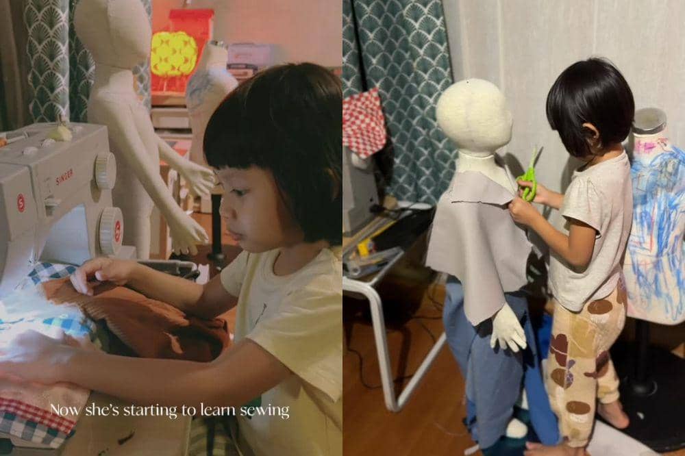 Menjahit Mimpi di Usia 5 Tahun: Kisah Asa, Desainer Cilik yang Menginspirasi